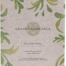 Zodax Grand Casablanca Porcelain Oil Diffuser - 6.76 oz -Lily of the Valley