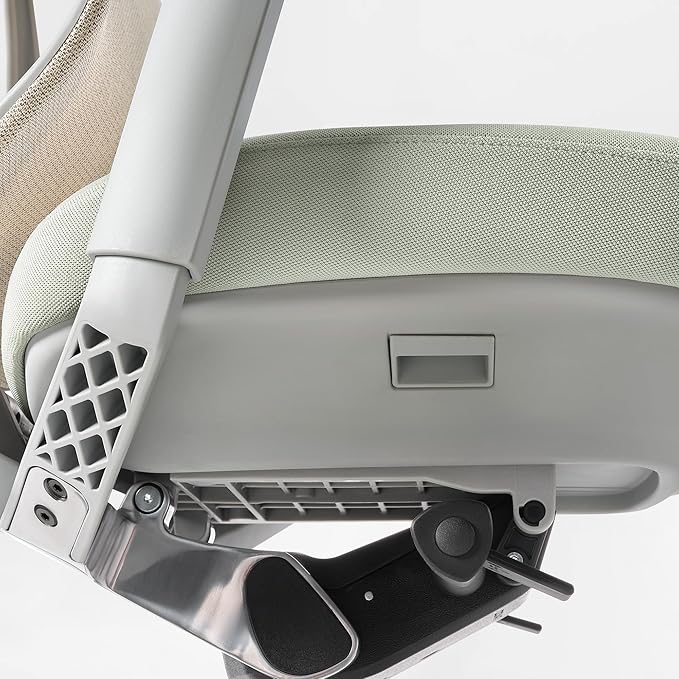 EUREKA ERGONOMIC Lira Office Chair, Ergonomic Desk Chair with 3D Armrests, Adjustable Seat Depth, Breathable Mesh Computer Chair with Lumbar Support for Home Office(Grey)