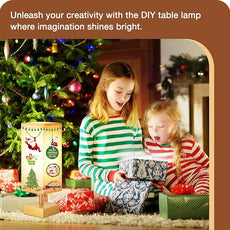 aooshine Gold Small Table Lamp - Bedside Lamp for Bedroom, Minimalist Nightstand Lamp with Square Fabric Shade, Desk Lamp for Kids Room Dorm