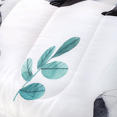 CVHOUSE Panda Bedding Set, Kawaii Panda Comforter Twin Set with 1 Comforter and 2 Pillow Cases - 3 Piece