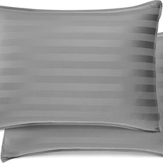 Pure Bamboo California King Sheets, Genuine 100% Organic Viscose Derived from Bamboo Bed Sheet Set, Soft & Cooling, Double Stitching, 2 Year Quality Promise (California King, Jacquard Stone)