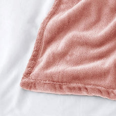 IR Imperial Rooms Fleece Blankets Queen Size 90x90 Inches- 8 Pack - Super Soft Fluffy Throw Blanket for Sofa and Bed - Warm and Cozy Lightweight 400 GSM Microfiber Bed Throws Blankets (Queen, Pink)