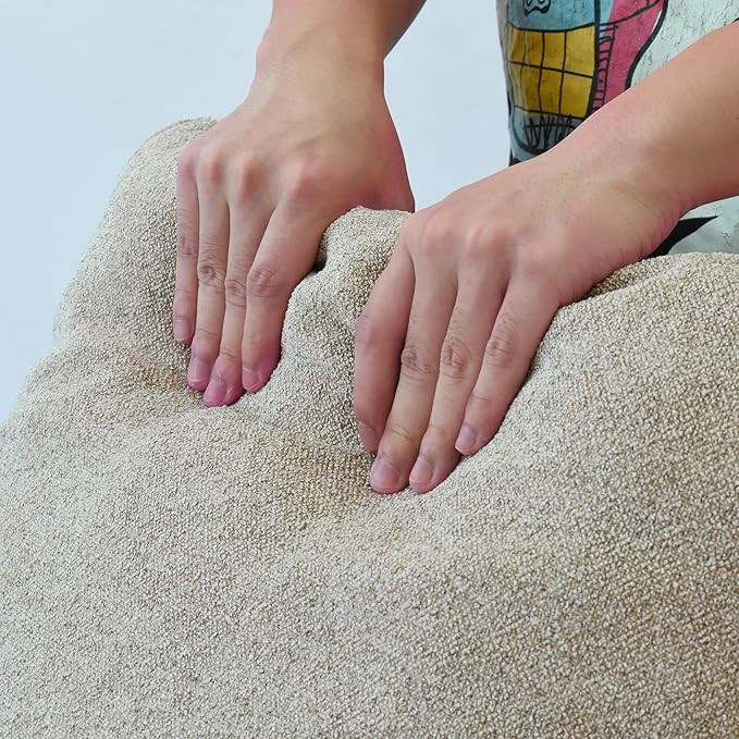 Cloud Couch Modular Sectional Sofa with 2 Storage Ottomans,160.6" U Shaped Couch,Minimalist 6 Seater Wide Deep Seat Convertible Couches, Covers Washable&Replaceable,Khkai