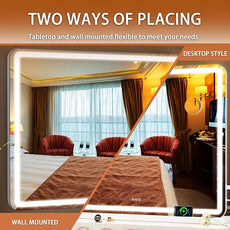 Hasipu Vanity Mirror with Lights, 47.2