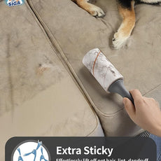 MR.SIGA Lint Rollers for Pet Hair Extra Sticky, 720 Sheets, Lint Remover for Clothing, Furniture, Pet Hair Remover with Easy Tear Sheets