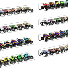 upsimples 8 Pack Acrylic Shelves Wall Organizer and Storage, 15