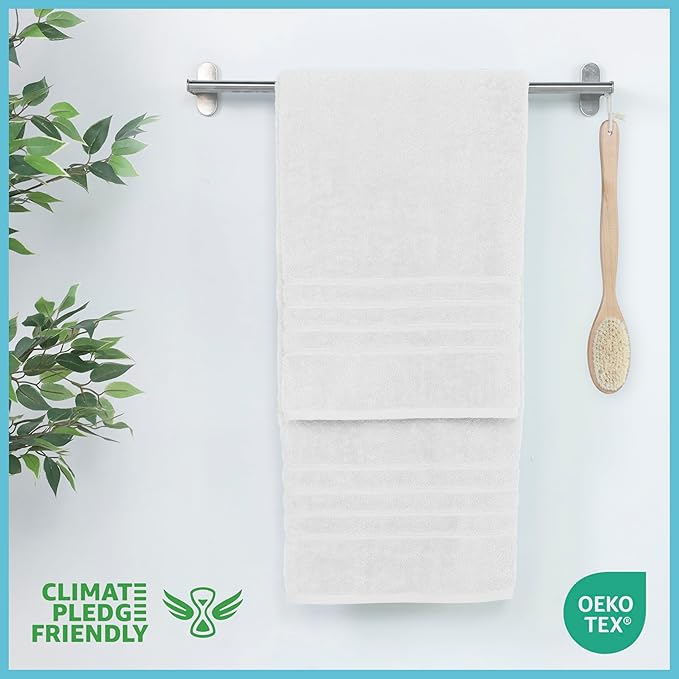 Martex 2-Pack Ultimate Performance Bath Sheet Set – 100% Cotton – 33” x 65” – Extra Large Bath Towels – Versatile – Low-Linting – Supersoft Bathroom Set – Super Absorbent – Easy Care – White