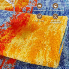 SEMAXE Luxury Bath Towel for Bathroom, 100% Cotton Towel with Hanging Loop, Soft & Absorbent, Gift Box Packaging, 55