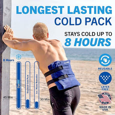 CryoMAX Cold Pack, Reusable, Latex Free, 8 Hour Cold Therapy, Large, 12