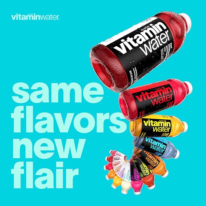 vitaminwater zero variety pack nutrient enhanced water w/ vitamins, 20 fl oz, 12 Pack