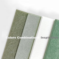 Green Bulletin Board | Large Cork Boards Alternative for Walls | Felt Cork Board for Office, Home & Classroom | Green Office Classroom Supplies | Felt Wall Tiles (12-Pack) | Forest Green