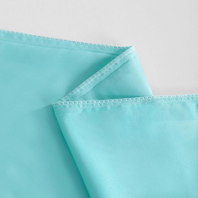 NTBAY Toddler Pillow Cases Set of 2, 2 Pack Brushed Microfiber 14x20 Pillow Cases, Soft, Wrinkle, Fade, Stain Resistant Aqua Pillow Cases with Envelope Closure, 14x20 Inches, Aqua
