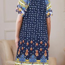 Ekouaer Women Robe Zipper Front Mumu Duster Robes Zip Up Housecoat Soft Sleepwear with Pockets