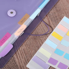 360 Pcs Sticky Index Tabs, Colored Book Sticky Tabs for Notebooks, Repositionable Page Tabs for Notebooks File Classification (1 Inch, 1.8×1 Inch)