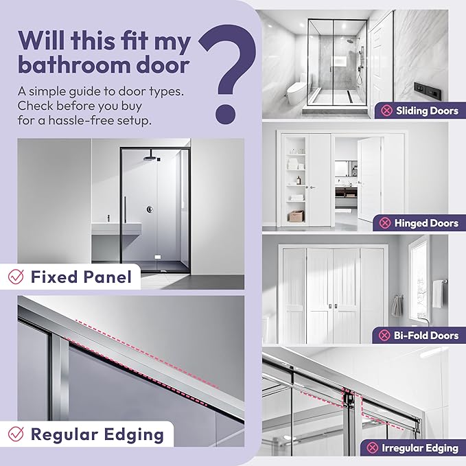 SWTYMIKI Over The Door Shower Caddy - 3 Tier Rustproof Hanging Shower Organizer with Adjustable Shelves, 28 Hooks & Soap Holder, Hanging Shower Rack Storage for Bathroom Accessories, Silver