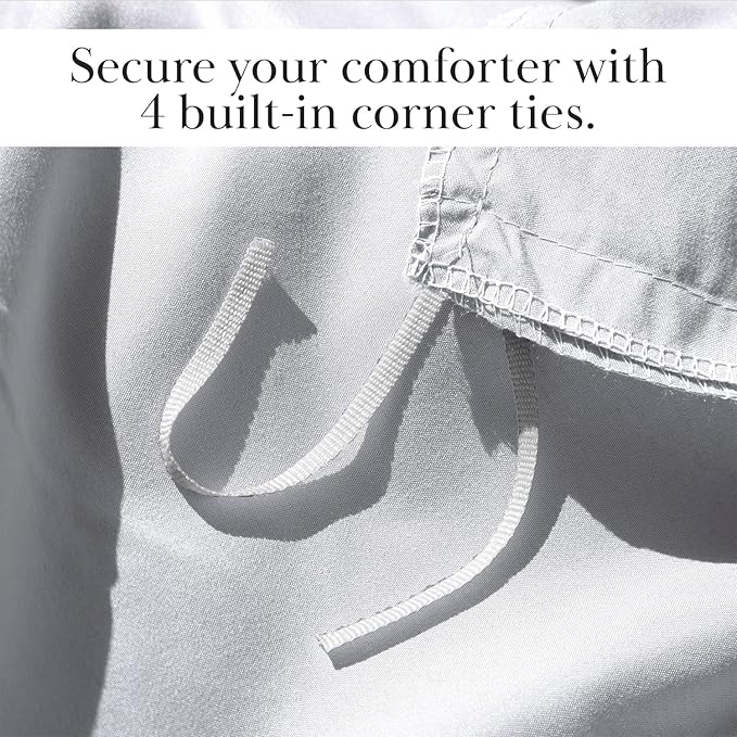 Southshore Fine Living, Inc. Floral Duvet Cover, Queen Size/Full Size - Hotel Quality Full/Queen Bedding Set, Easy Care - 1 Duvet Cover Full/Queen, 2 Pillow Shams - Secret Meadow Olive-Brown