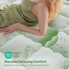 BEDLORE King Mattress Topper Viscose Derived from Bamboo, Thick Pillow Top Mattress Pad with Stretchable Pockets for 6