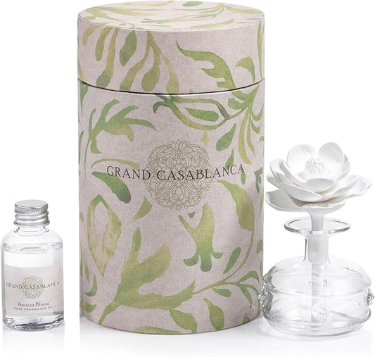 Apricot Bloom Zodax MINI Grand Casablanca Porcelain Diffuser