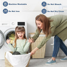 GRT Twin Waterproof Mattress Pad, 100% Waterproof Quilted Fitted Mattress Protector, Noiseless Hollow Cotton Mattress Cover, Fitted 8