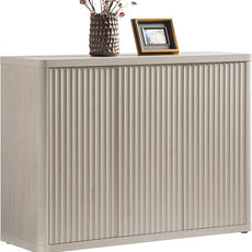 SICOTAS Buffet Cabinet with Storage Accent Sideboard with 3 Doors Modern 46.6