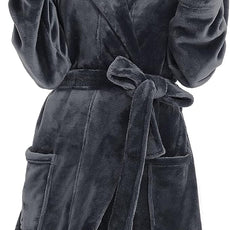 U2SKIIN Women Hooded Fleece Robe, Short Plush Robes for Womens With Hood Soft Warm Spa Bathrobe