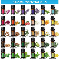 SACATR Aroma Diffiser with Essential Oils Set, 550 ML Essential Oil Diffuser with Remote, Ultrasonic Technology Aromatherapy Diffusers Auto Shut-Off for Office, Home