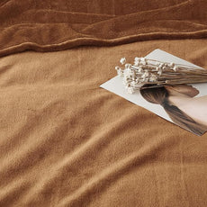 IR Imperial Rooms Fleece Blanket 16 Pack - Super Soft Fluffy Camel Throw Blanket for Sofa and Bed - Warm and Cozy Lightweight 400 GSM Microfiber Bed Throws Blankets, 50x60 Inches (Throw/Travel)