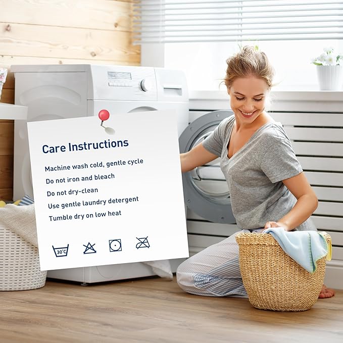 Queen Size Mattress Pad Cotton Top Mattress Cover Quilted Fitted Mattress Protector with 18-22" Deep Pocket Down Alternative Fill Noiseless & Breathable (Queen, Dark Grey)