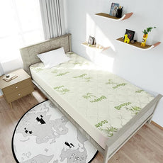 Twin XL Air Mattress Topper, Quilted Thick Viscose Air Mattress Pad Cover, Noiseless Extra Plush Pillow Top Mattress Topper Extra Long Twin Fits 15-23 Inches Deep Mattresses