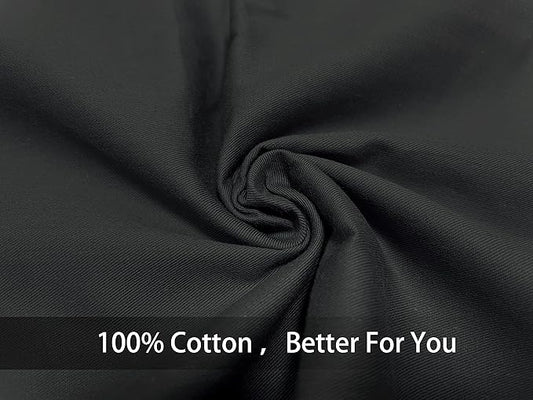 iMaylex Soft 100% Egyptian Cotton Zipper Pillow Case, Cozy and Lightweight Pillowcase, Easy Care, Dark Grey, Body, 20" x 54"