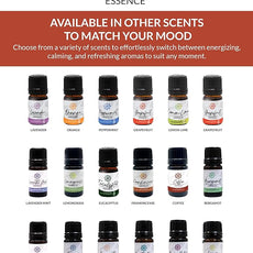 Essence Pearl Travel Case - Wearable Aromatherapy Kit with Nasal Diffuser Rings, Soaking Bay, and 5mL Essential Oil – Portable Wellness Gift Set for On?The?Go Self Care