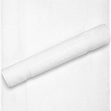 Cotton Paradise 100% Cotton Bath Mats for Bathroom Floor Set of 2 Pack, 20x34 Soft Absorbent Washable Quick Dry Tub Bathmat, White Towel Bath Mat