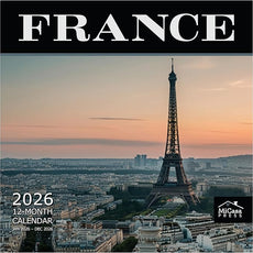 MICASA PRESS France 2026 Wall Calendar 12 Month | 12