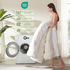 100% Waterproof Queen Size Mattress Topper, Thick Pillow Top Mattress Pad，Up to 21 Inch Deep Pocket,Soft Breathable Mattress Pad for Back Pain, Protector Cover(Beige)