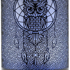 EQUSUPRO Essential Oil Diffuser 150ml Metal Aromatherapy Oil Diffuser Ultrasonic Cool Mist Diffuser with Auto Shut-Off Protection,7 Colors Changed LED for Home Office SPA Yoga (Owl)