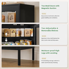 Bathroom Floor Storage Cabinet,40