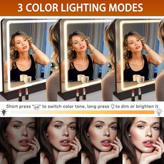 Hasipu Vanity Mirror with Lights, 31.5