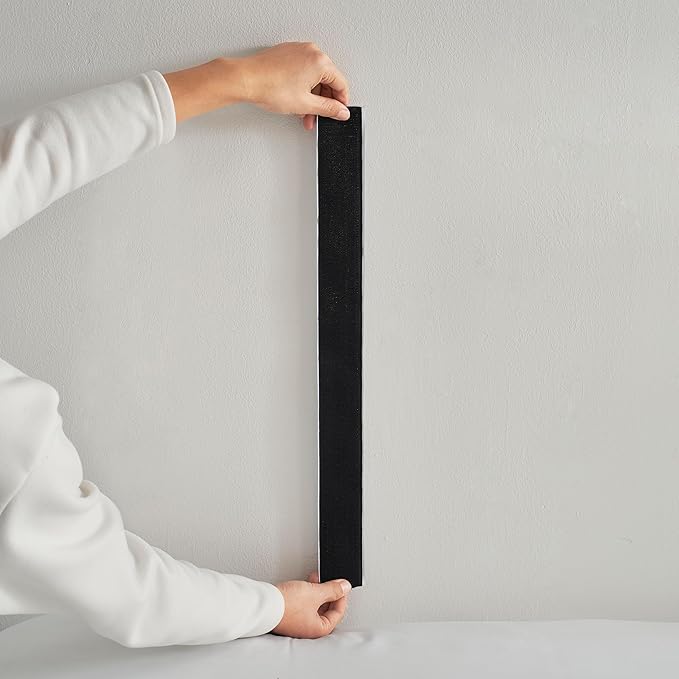 Nestl Upholstered King Headboard - Easy Assemble Channel Stitched Headboard King Size Bed - Wall Mounted Headboards with 3D Soundproof Wall Panels Peel & Stick Floating Headboards, Beige