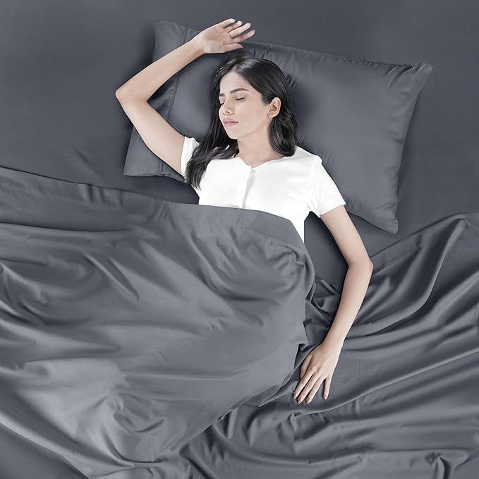 Utopia Bedding Twin Bed Sheets Set - Pack of 10 Sheet Sets - Perfect for Spa, Hotel, & Guest Bedroom - Brushed Microfiber - Shrinkage and Fade Resistant - Easy Care (Grey)