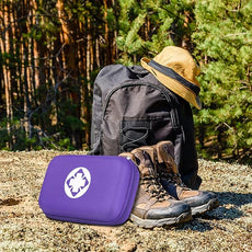 Car-Home Survival First-Aid Kit Emergency-Kit - Purple 273Piece Equipment Travel Supplies First Aid Set Home Essentials Camping Hiking YIDERBO