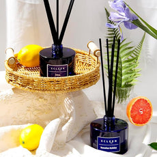 Reed Diffusers for Bathroom, 6.7 oz(200ml) Citrus Scented Oil Diffuser with Fiber Sticks, Air Freshener for Bedroom, Office, Home Fragrance Decor