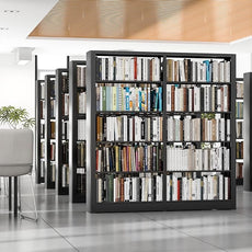 Metal Bookshelf, 5 Tier Bookshelf with Adjustable Shelves, Black Bookcase, Heavy Duty 69” Tall Bookcase, Large Book Case Book Shelf for Bedroom, Living Room, Office, Library