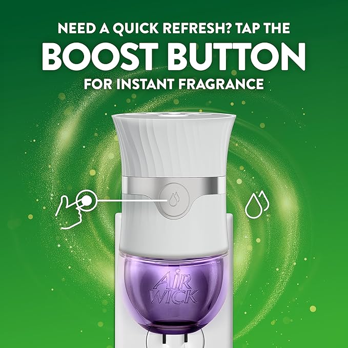Air Wick Plug in Scented Oil Refill, 7 ct, Lavender & CHAMOMILE, Air Freshener, Essential Oils