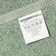 Amazon basics cotton washcloths, Lightweight quick-dry, 12
