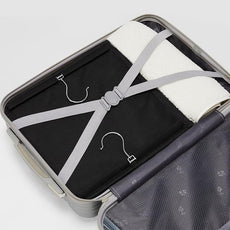 YOUDENOVA Hanging Closet Organizer, 6-Shelf Closet Hanging Storage Shelves, 2 Packs, Black