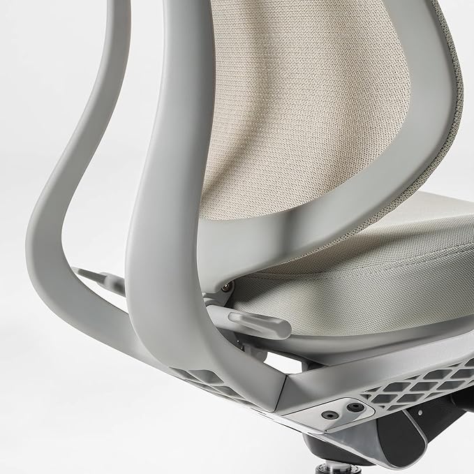 EUREKA ERGONOMIC Lira Office Chair, Ergonomic Desk Chair with 3D Armrests, Adjustable Seat Depth, Breathable Mesh Computer Chair with Lumbar Support for Home Office(Grey)