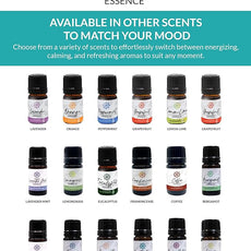 Essence Pearl Travel Case - Wearable Aromatherapy Kit with Nasal Diffuser Rings, Soaking Bay, and 5mL Essential Oil – Portable Wellness Gift Set for On?The?Go Self Care