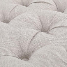 chairus Shoe Rack Bench Storage Vintage Bedroom Padded Bench Seat End of Bed, Fabric Tufted Farmhouse French Entryway Bench with Wood Legs for Hallway Foyer, Beige