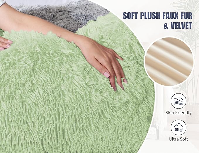 Large Memory Foam Body Pillow with Removable Long Firm 20x54 Body Pillow Cases for Bed Green Pregnancy Custom Body Pillows Snuggles Pillows Body Machine Washable