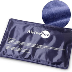 2 Ice Packs for Pain Relief, Gel Cold Pack for Knee Neck Shoulder Ankle Elbow Hip Back Injuries Reusable, Hot & Cold Compress Therapy for Swelling, Bruises, Surgery, 7”x 11”, Blue